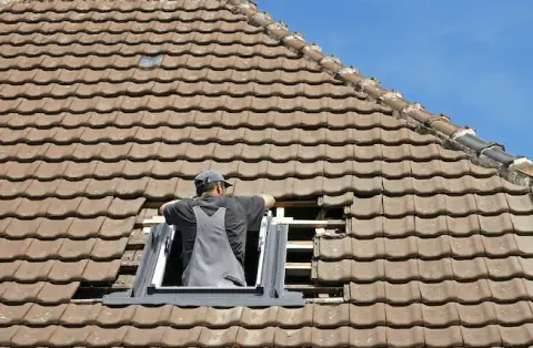 Pose de velux - Aubencheul-au-Bac